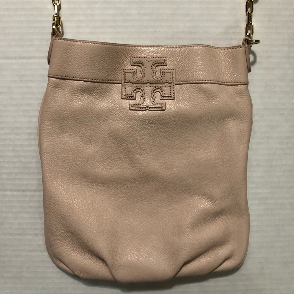 Tory Burch Thea Pink Crossbody Messenger